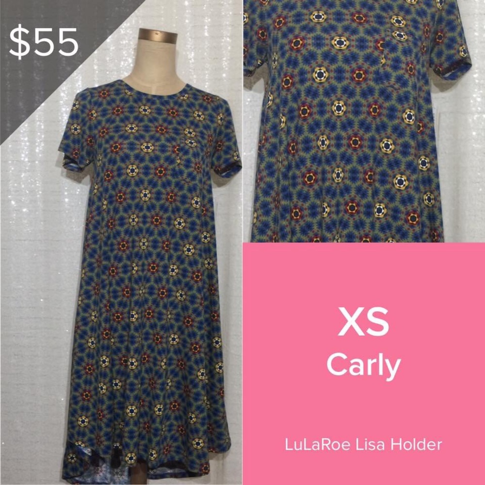 XS LuLaRoe Carly Dress